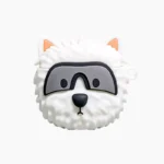 Étui chien des neiges pour AirPods