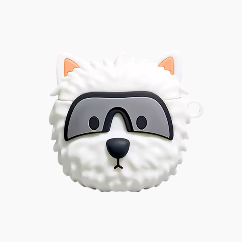 Étui chien des neiges pour Airpods Étui chien des neiges pour AirPods